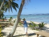 Marie at Beach - Rarotonga Aug 10 