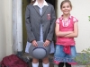 Ella and Amelia First Day of School 2010