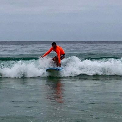 John surfing